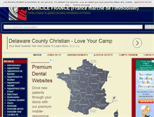 Tablet Screenshot of domicilefrance.com